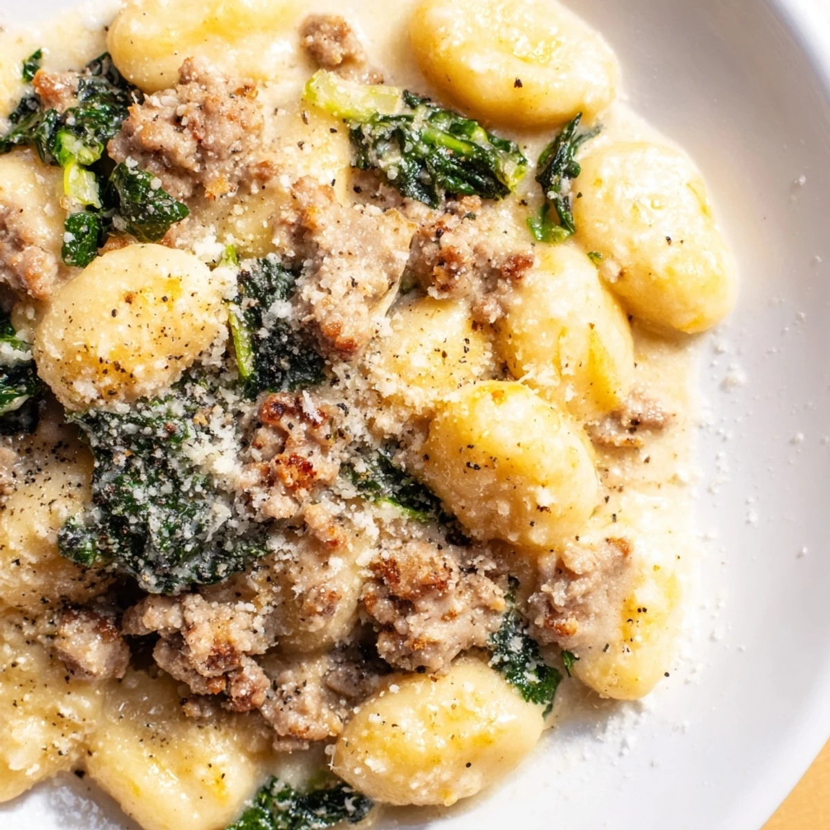Creamy Gnocchi Turkey Kale