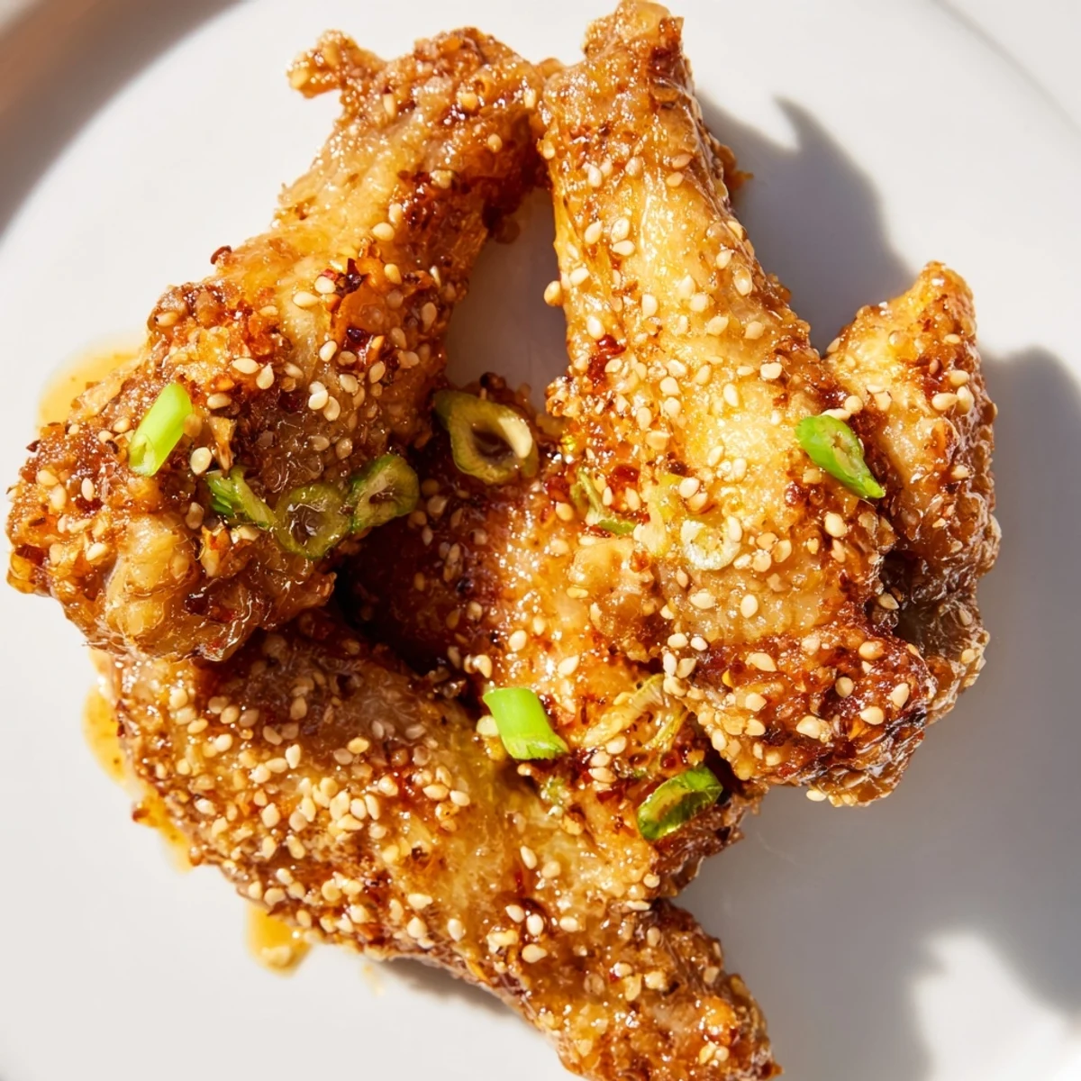 Oven-baked Big Game Sticky Honey Garlic Wings tossed in a rich, sticky honey garlic sauce, served hot on a game day platter.