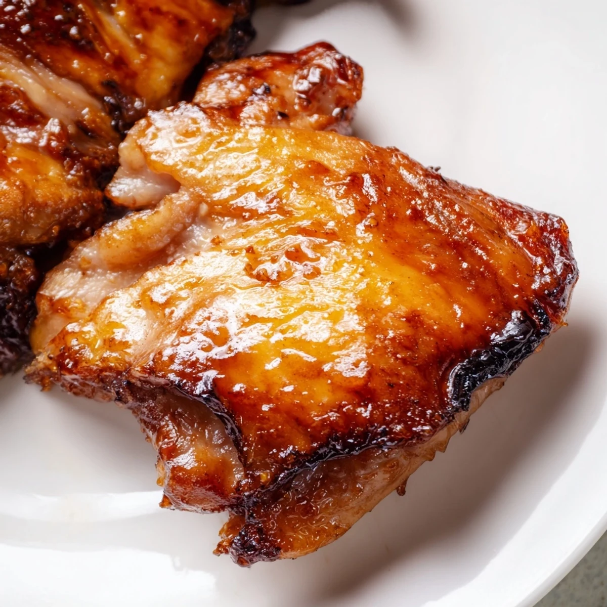 Freshly carved Shandong Roast Chicken reveals tender, succulent meat, with a side of vibrant dipping sauce and scallions.