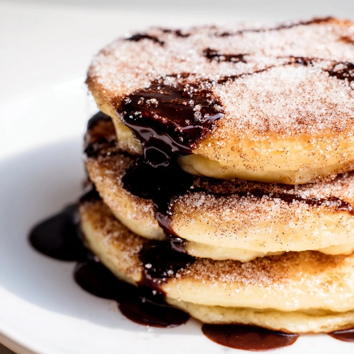 Spanish Churro Pancakes