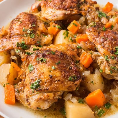 Slow Cooker Chicken Dinner