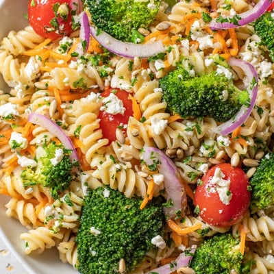 Fresh Broccoli Pasta Salad