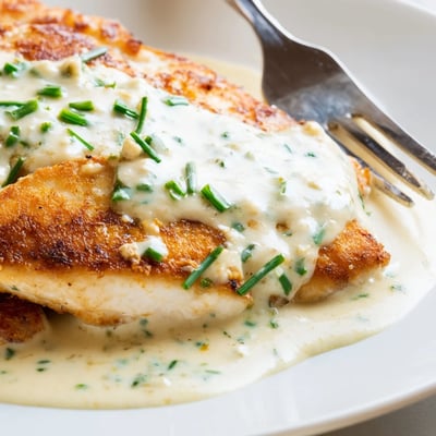 Chicken with Boursin Sauce