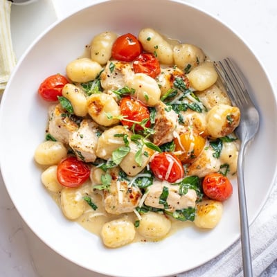Creamy Herb Chicken Gnocchi